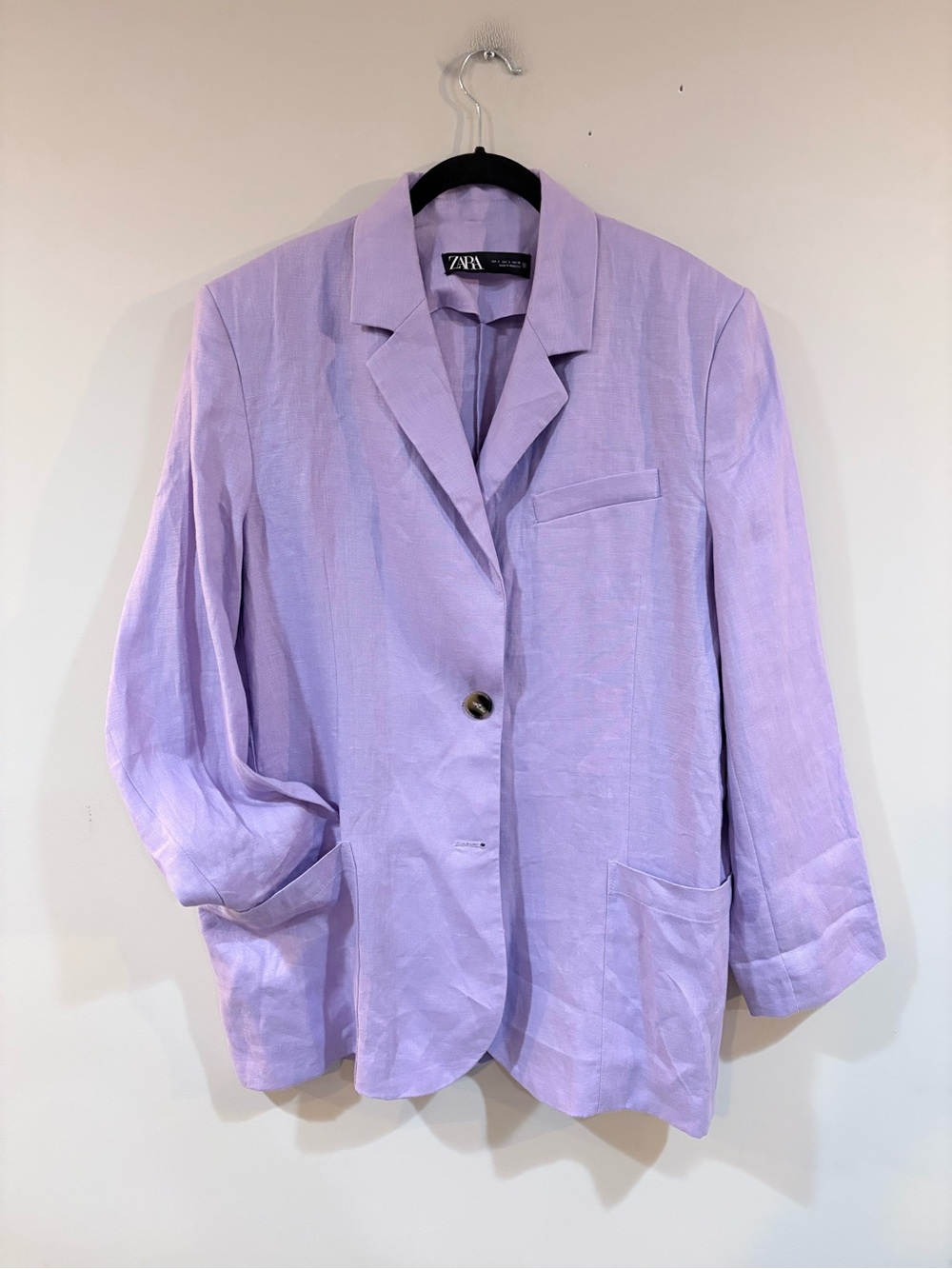 Zara linen blazer size small